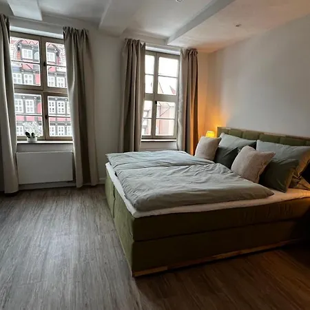 דירה Ferienresidenzen Marktplatz - Exklusive Mit Fahrstuhl קדלינבורג