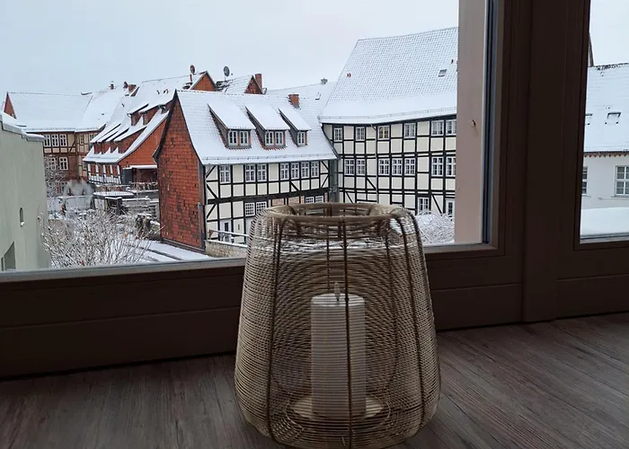 Ferienresidenzen Marktplatz - Exklusive Mit Fahrstuhl Lägenhet Quedlinburg